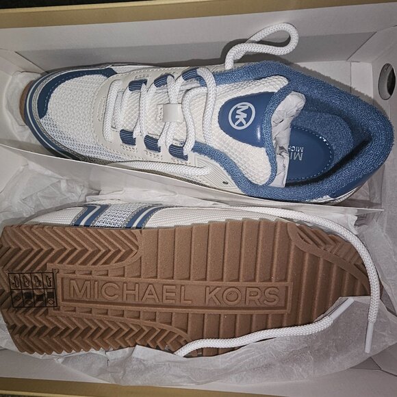 MICHAEL KORS Byrdie Sneakers Size 7.5 - Picture 3 of 4